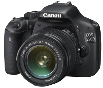 Canon EOS 550D camera